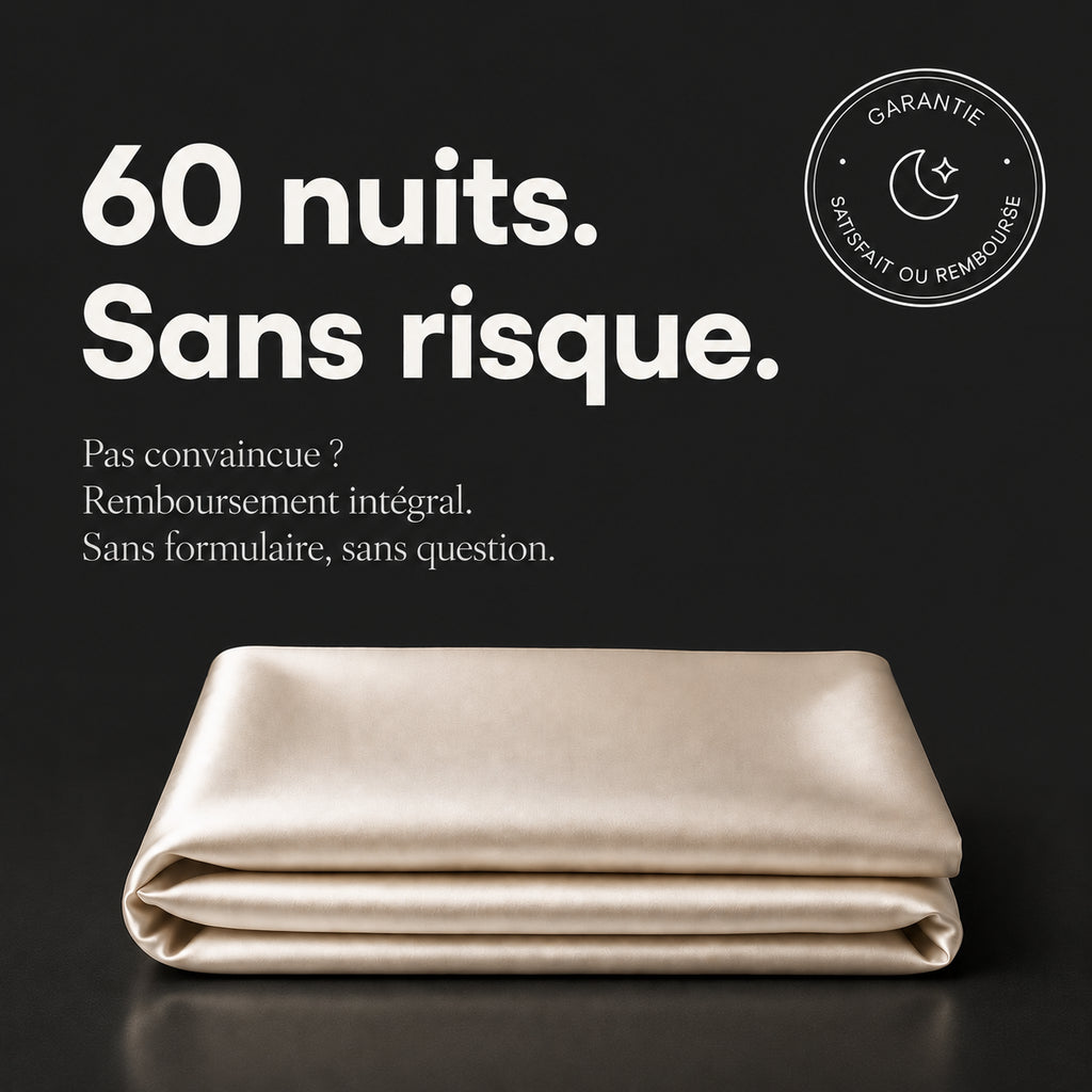 Taie Anti-Âge en Soie de Mûrier